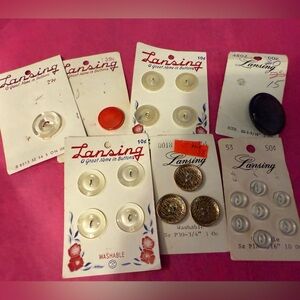 Lansing Vintage Button Collection